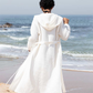 Women's Hooded Turkish Cotton Waffle Robe