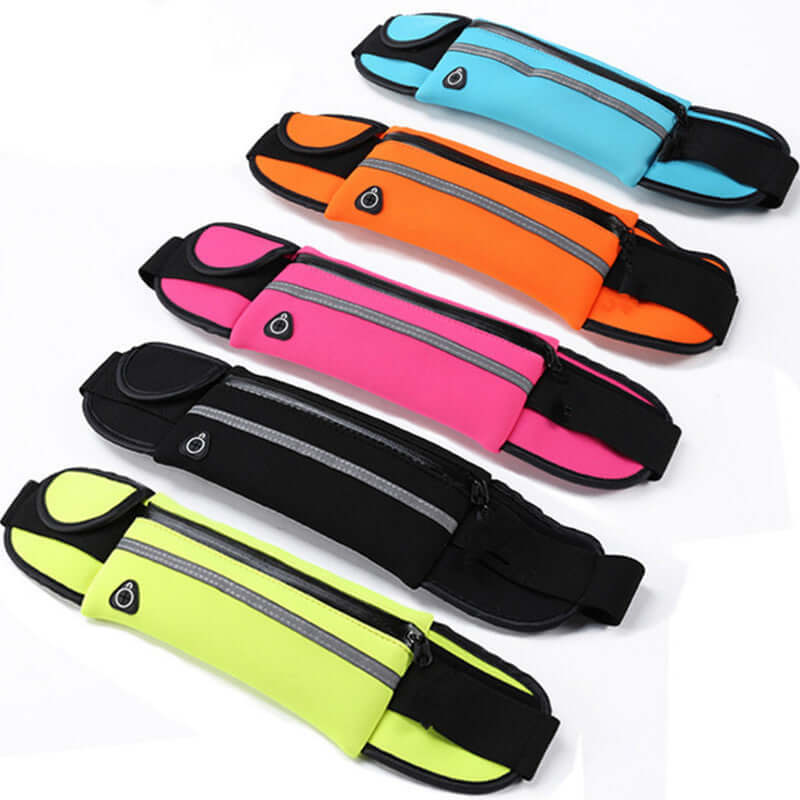 Velocity Water-Resistant Sports Running Belt and Fanny Pack for Outdoor Sports