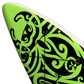 Green and Black Stand Up Paddle Board Set