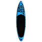 Blue and Black Stand Up Paddle Board Set