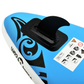 Blue and Black Stand Up Paddle Board Set