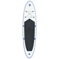 Blue and White Stand Up Paddle Board Set