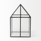 "Xl House Shaped Glass Terrarium"