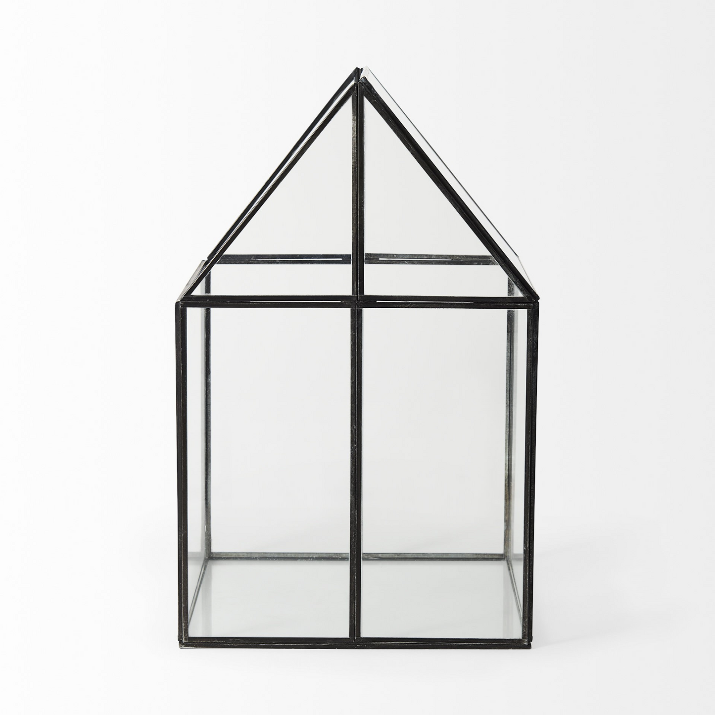 "Xl House Shaped Glass Terrarium"