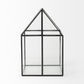 "Xl House Shaped Glass Terrarium"