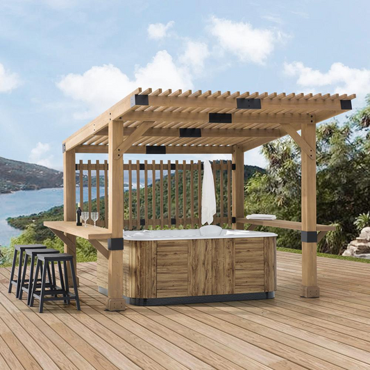 Hot Tub Pergola