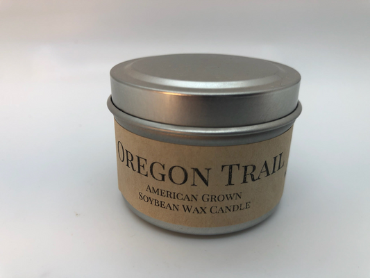 Oregon Trail Soy Wax Candle | 2 oz Travel Tin