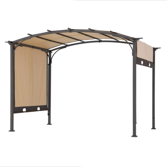 Steel Arched Pergola