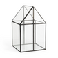 "Xl House Shaped Glass Terrarium"