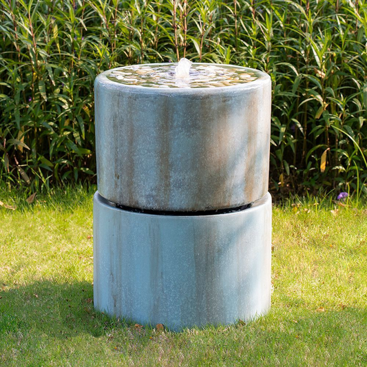 Pillar Water Fountain Bird Bath