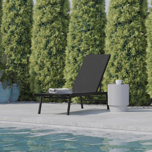 Modern Outdoor Chaise Lounge Chair