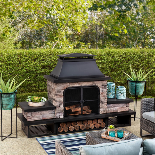 Outdoor Fireplace